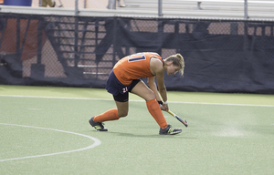 Lies Lagerweij led Syracuse with 13 goals and helped the Orange allow just 1.31 goals per game this season. 