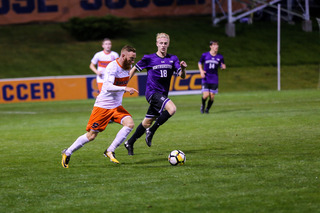 Buchanan leads SU with five points this season, including two goals. 
