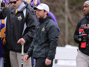 Eric Wolf is an assistant coach for Albany, and now he'll be an assistant coach for the Israeli national team as well. He's trying to help the sport of lacrosse flourish in Israel.