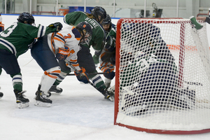 Syracuse has out-shot most of its opponents, but it's had trouble getting those shots to go in the goal. 