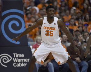 Backup center Chinonso Obokoh scored a career-high 11 points in Syracuse's 82-60 win over Montana State. He also grabbed six rebounds. 