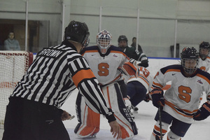 Syracuse tied, 2-2, at Northeastern on Friday night.