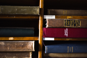 Early editions of The Daily Orange rest in the Morgue, located in the attic at 744 Ostrom Avenue. 