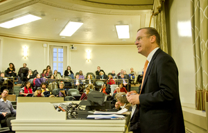 Syracuse University community members signed two petitions calling on Chancellor Kent Syverud to oppose the ban.  Syverud ultimately denounced the order last week.