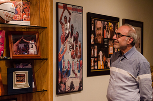 Neil Gold, 67, of Manlius, has rooted for Syracuse basketball since his freshman year in 1967. Fifty years later, he's still bleeding Orange. 