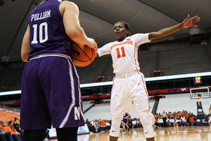 After forcing seven turnovers in the first half, Syracuse forced 14 more turnovers in the latter frame en route to a seven-point win.