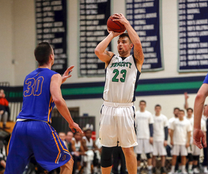 Endicott's Keith Brown drains 5.67 3-pointers per game, the second-highest mark in Division III.