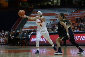 Tiana Mangakahia tallied 13 assists on Jan. 7 against then-No. 11 Florida State.