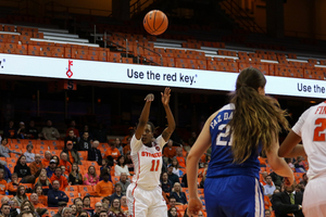 Gabrielle Cooper notched 16 points in the second half of Thursday's game. 