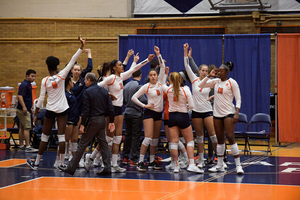 SU played two close sets, but then turned it on to get the win.