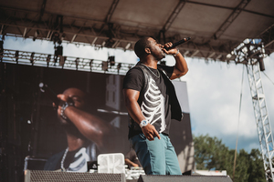 A$AP  Ferg  took  the  stage  during  the  Juice  Jam  Music  Festival  on  Sunday  after  Playboi  Carti.  He  opened  with  “Still  Striving”  from  his  latest mixtape. Ferg included hits “Lamborghini High,” “Shabba” and “Plain Jane” in his peformance, which lasted more than 30 minutes. Between sets, Ferg took a moment to pay respects to the late A$AP Yam.