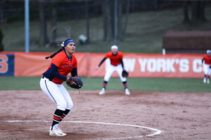 Alexa Romero pitched today despite pitching a total of 14 innings over the last three days.