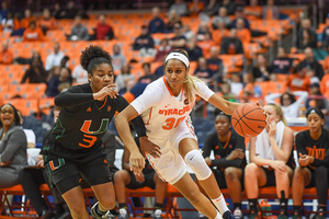 Kadiatou Sissoko averaged 2.9 points per game last season for the Orange.  