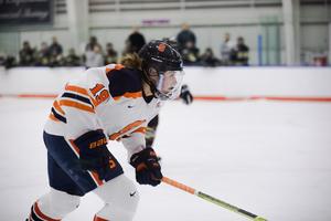 Anna Leschyshyn got two of Syracuse's 24 shots Friday.