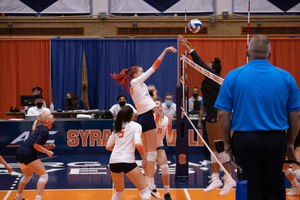 Marina Markova had a team-high 12 kills in Syracuse's 3-0 win over Boston College.