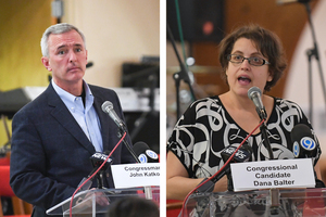 The candidates discussed systemic racism and police reform.