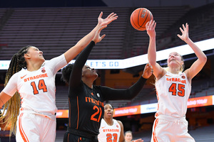 Syracuse defeated Miami in the Carrier Dome 99-64 after a 28-day break.