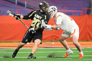 Army's Brendan Nichtern scored four goals and had three assists in the Black Knights' upset win over No. 4 Syracuse.