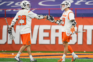 Stephen Rehfuss took the final shot with four seconds left, Mike Adler blocked it and Syracuse fell to Duke 15-14.
