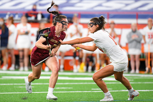 Charlotte North, Boston College's leading goal scorer, scored five goals in the Eagles' win over Syracuse.