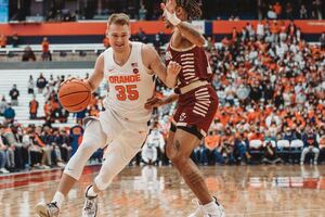 Buddy Boeheim had 18 points in the win over Boston College.