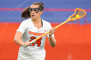 Emma Tyrrell notched a career-high seven points against Notre Dame. 