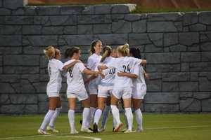 Chelsea Domond scored the first two goals of her SU career against Eastern Michigan.