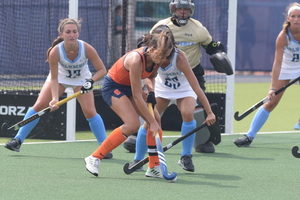 Quirine Comans recorded a hat trick, bringing her goal total to six on the season.