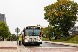 While the state has changed its public transit policy relating to wearing masks, Syracuse University is still requiring masks on its trolley service.
