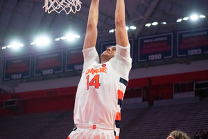 Jesse Edwards and Judah Mintz led Syracuse’s offense in Benny Williams' absence.