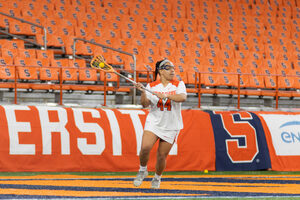 Emma Ward and Meaghan Tyrrell both rank in the top five nationally in assists, and Syracuse leads the nation with 9.6 assists per game.