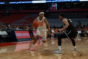 Benny Williams missed SU's two exhibition games and its first two regular season contests wins over New Hampshire and Canisius but is cleared to play against Colgate.