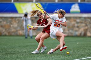 No. 4 Syracuse was held without a goal for 22 straight minutes in its 15-8 loss to No. 3 Boston College in the ACC Championship.