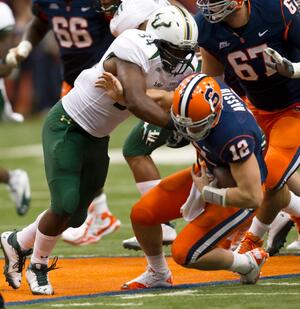 Ryan Nassib (12) vs. South Florida