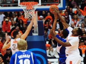 Rakeem Christmas (right) vs. Seton Hall