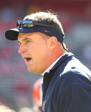 Syracuse head coach Doug Marrone prior to the game.