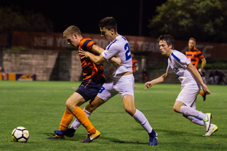 Ricks (pictured) and Hagman led all Syracuse players with three shots on goal.