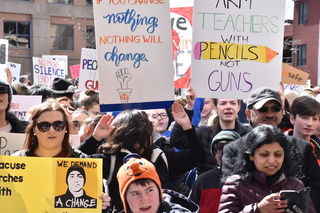 The Clinton Square section of the event took place after noon.