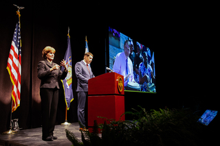 Walsh spoke about his vision to make Syracuse a 