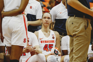 The Orange shot 41.7% from the field, compared to 32.1% by UMBC.