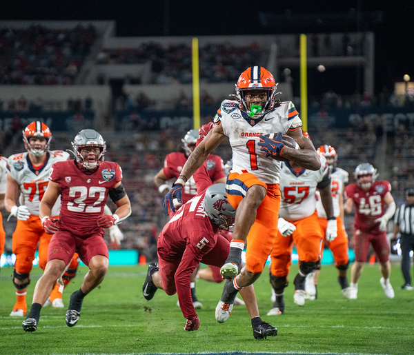 Syracuse caps Fran Brown's 1st year with Holiday Bowl victory over Washington State